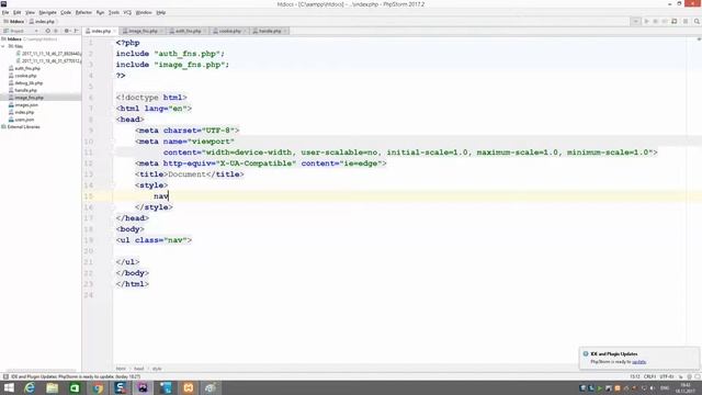 Простая авторизация на PHP смотреть онлайн
