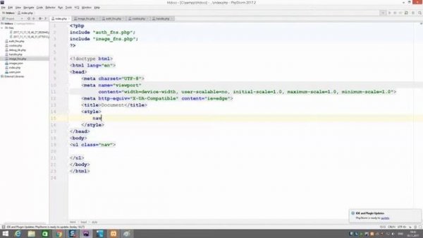 Простая авторизация на PHP