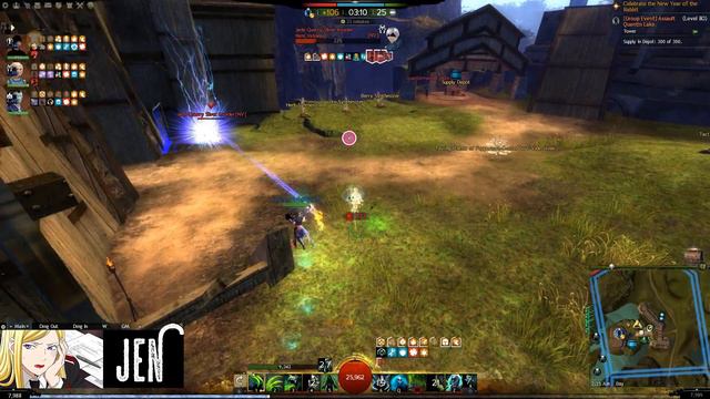 GW2 - WvW Roaming Reaper - Guild Wars 2 Build - Necromancer Gameplay End of Dragons смотреть онлайн