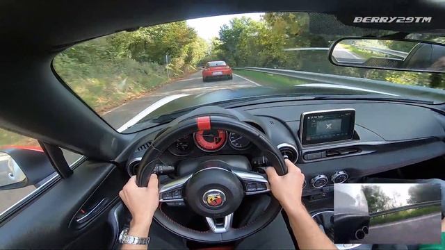 2018 ABARTH 124 SPIDER Hard Driven and POV Touge! PURE SOUND смотреть онлайн
