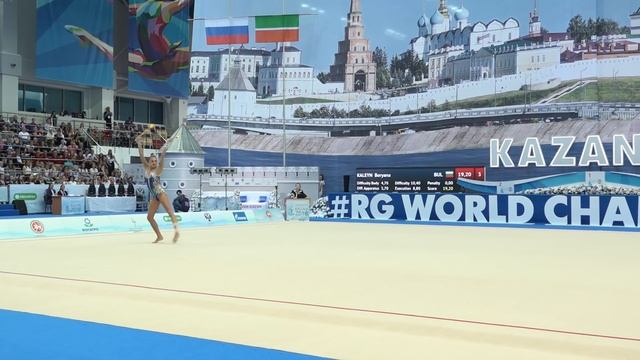 Александра Солдатова - Булавы(финал) 19.50 WCC Kazan 2018 смотреть онлайн