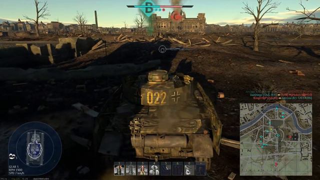 War Thunder: Pz. IV H | 7 kills | R.B. смотреть онлайн