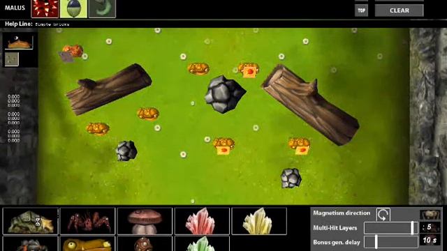 The forgotten forest. Breakout game. Level editor смотреть онлайн