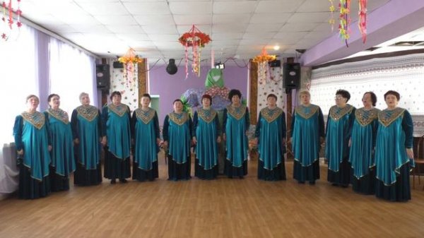 "Кто вырос в России", хор ветеранов "Вдохновение"