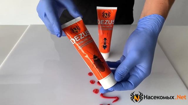 DEZUS эффективный гель от тараканов и муравьев (паста-приманка) смотреть онлайн