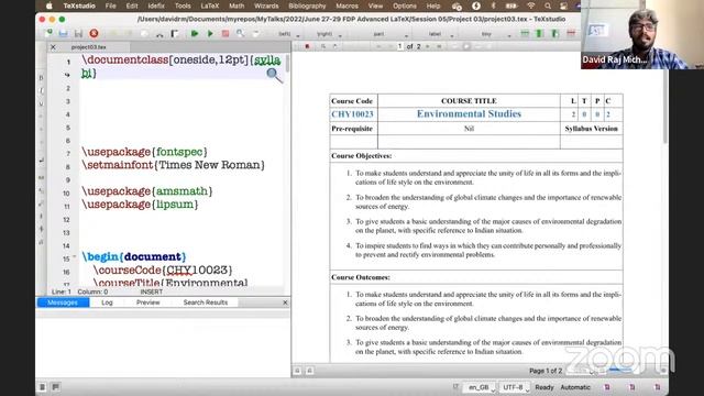 Faculty Development Program on Advanced LATEX смотреть онлайн