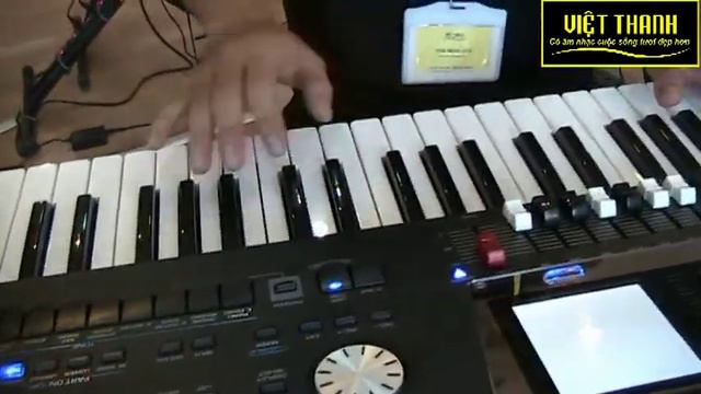 Roland BK 9 Việt Thanh-Demo Tiếng Piano смотреть онлайн