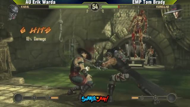 AU Erik Warda Vs EMP Tom Brady MK9 Top 8 - GVN Summer Jam 5
