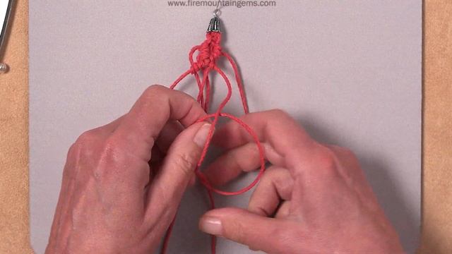 Macrame Double Half Hitch Bracelet смотреть онлайн