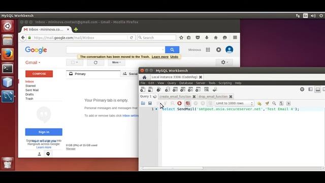 Trailer: Send Email from MySQL смотреть онлайн