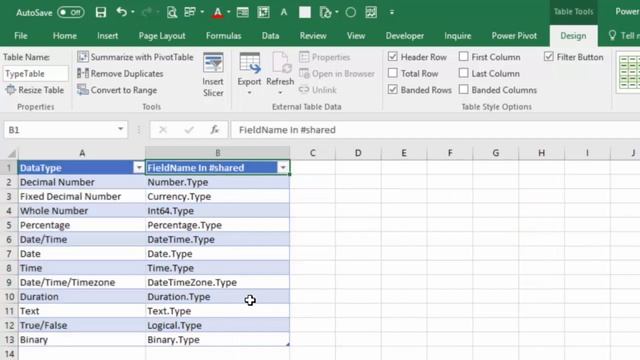 Using an Excel parameter table as a typed record in Power Query смотреть онлайн