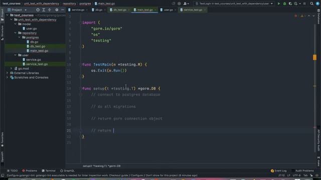 Integration Test in Go смотреть онлайн