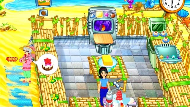 Cake Mania (2006, PC) - Beach, March смотреть онлайн
