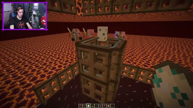 ПРОСТАЯ ФЕРМА ЗОЛОТА В МАЙНКРАФТ 1.16