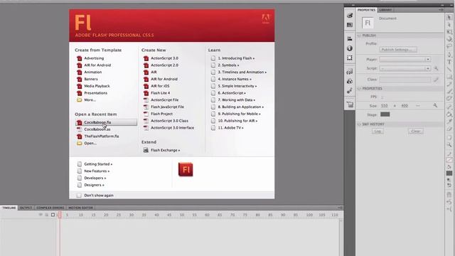 Adobe Flash Builder: Integration with Flash Professional CS 5.5 [EN] смотреть онлайн
