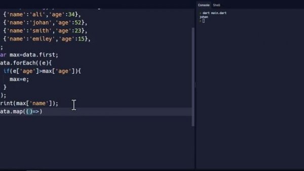 Find Max or Min value form List of Objects(Maps) in dart, Flutter