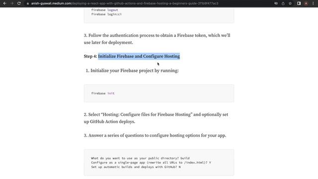 Step-by-Step Guide: Deploying React App to Firebase with GitHub Actions for Effortless CI/CD смотреть онлайн