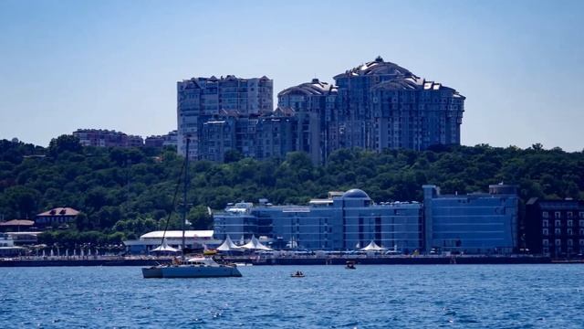 Одесса - виды на город с прогулочного катера. Июль 2020 смотреть онлайн