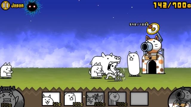 Слишком странная игра про котов ! ( Battle Cats ) смотреть онлайн