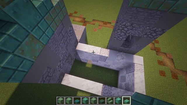 Как красиво строить в майнкрафте | майнкрафт постройки | градиент блоков | туториал смотреть онлайн