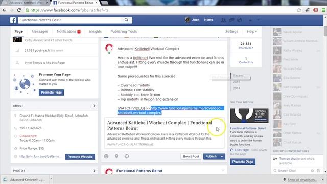 Sharing A WordPress Blog Post To The Facebook Social Media Network смотреть онлайн