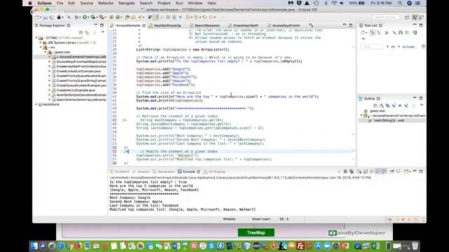 Java Collections Part 2- ArrayList смотреть онлайн