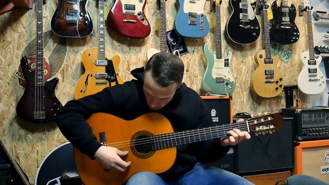 Классическая гитара Yamaha C80 Gigbag China 2010's | SKIFMUSIC.RU смотреть онлайн