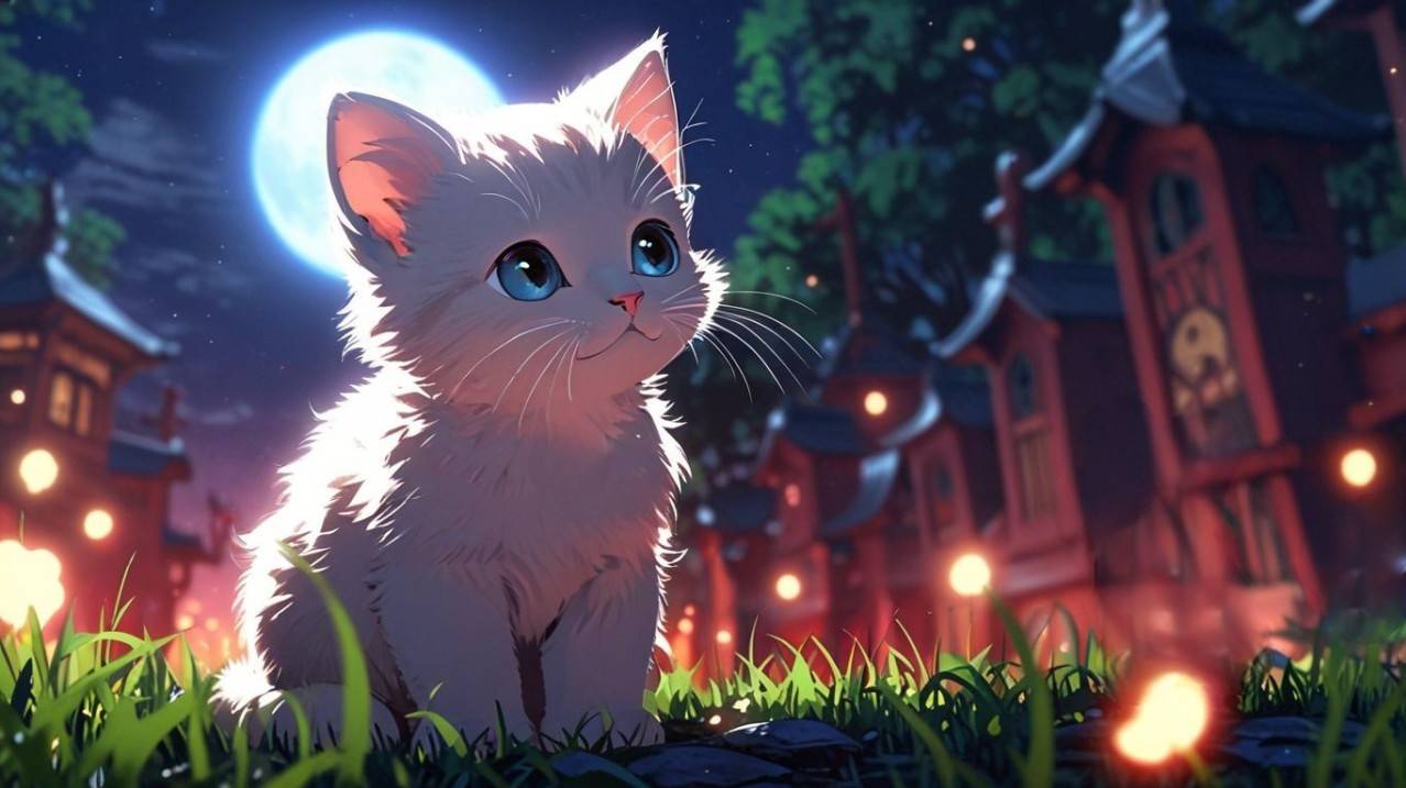 Приключения Белого Котенка. Серия 5: Королевство Лунного Света смотреть онлайн