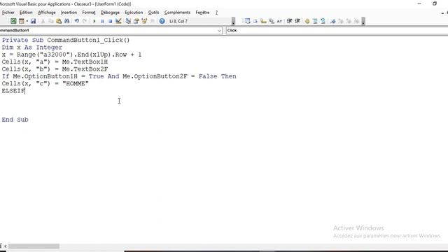 Userform avec boutons d'options (OptionButton) VBA EXCEL смотреть онлайн