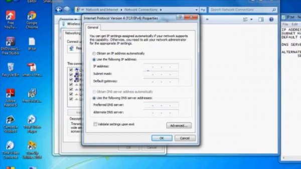 Wireless Network Connection doesn't have a valid IP configuration-Fixed Easily