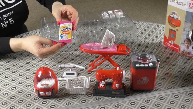Видео обзор набора бытовой техники для кукол/Video review of a set of household appliances for doll смотреть онлайн