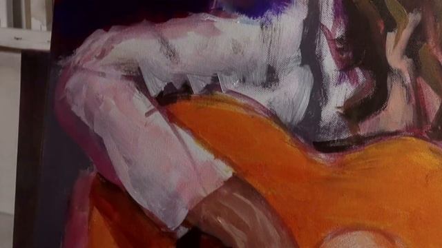 KAMMOULI - Painting Mercedes Luján, inspired from "Ahora O Nunca" смотреть онлайн