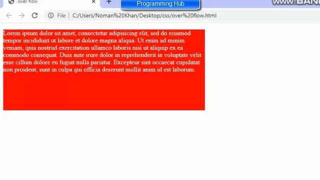 CSS overflow Property hidden,auto,scroll etc part 19 | CSS tutorial for beginners in Urdu/Hindi смотреть онлайн