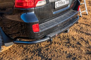 Задний бампер-дуга РИФ на TLC 200