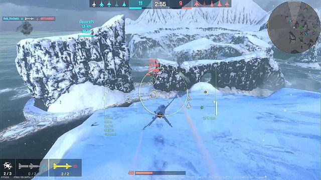 Metalstorm, бой на тстребителе Mirage F-1.