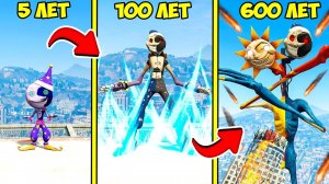 ПРОЖИЛ 600 ЛЕТ за АНИМАТРОНИКА ЛУНА в ГТА 5 МОДЫ! MOON FNAF ОБЗОР МОДА в GTA 5 ВИДЕО MODS