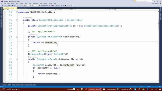 بداية العمل على ASP NET WebAPI смотреть онлайн