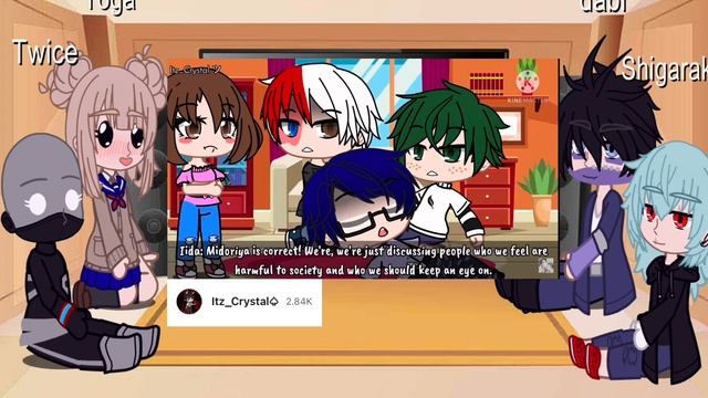 LOV react to Deku squad/ murder squad ||mha||gacahclub||gacha||ballora scene|| смотреть онлайн