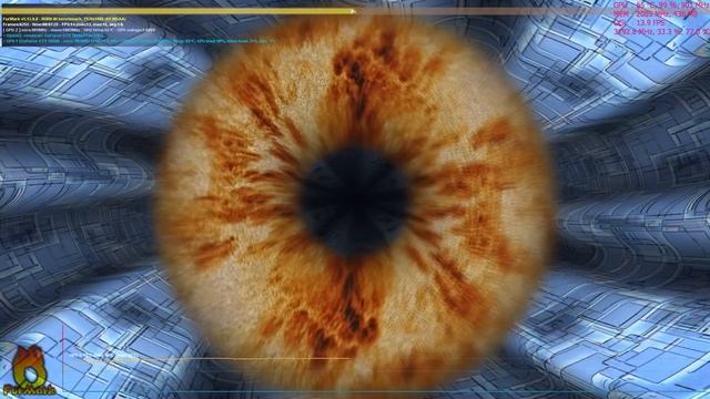 Furmark 1.12.0.0 Standard GPU Temperature Stress Test ASUS G750JW i7-4700HQ NVIDIA GTX 765m смотреть онлайн