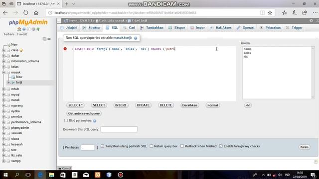 Membuat database mysql смотреть онлайн
