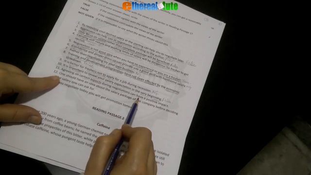 No.1 IELTS Reading TIPS (TRUE, FALSE, NOT GIVEN). смотреть онлайн