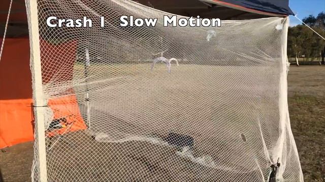 Mini Quad Netting Crash Test смотреть онлайн