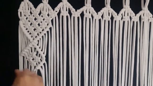 Curtain design *8 / Cortina en Macramé / Macrame curtain смотреть онлайн