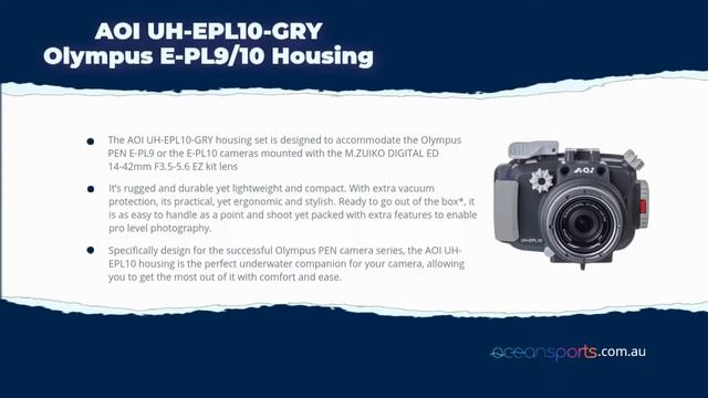 AOI UH-EPL10-GRY Olympus E-PL9/10 Housing смотреть онлайн