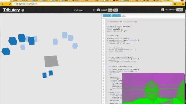 Multiple Leap Motions over WebSockets смотреть онлайн