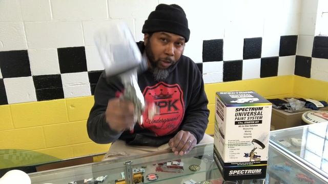 Harbor Freight universal paint system and adapter for the SprayIT R500 sp-33000 lvlp spray gun смотреть онлайн