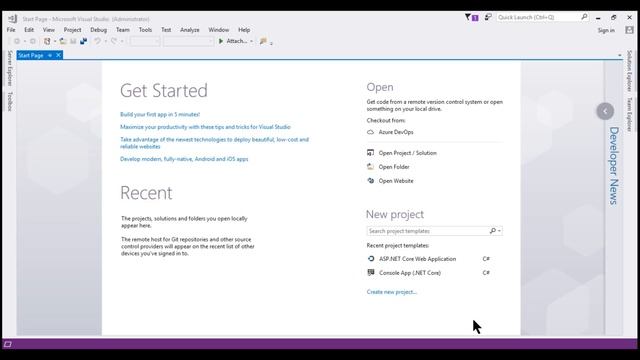 Setting up machine for asp net core development смотреть онлайн