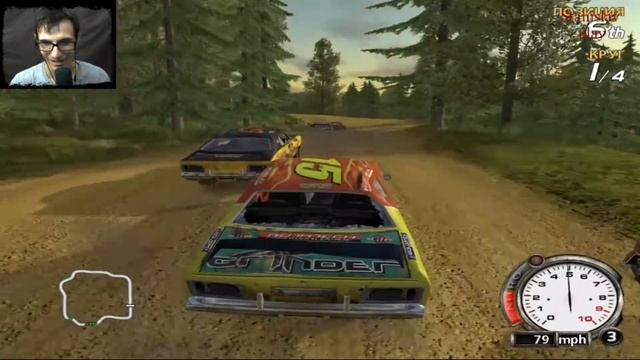 FlatOut #2 - НЕУЛОВИМЫЙ ПРЕДСКАЗАТЕЛЬ смотреть онлайн