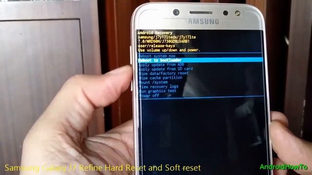 Samsung Galaxy J7 Refine Hard Reset and Soft reset смотреть онлайн
