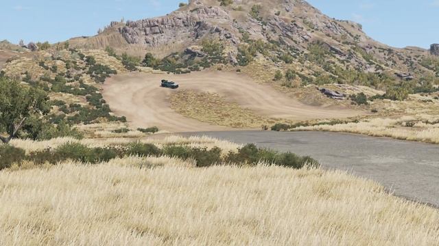 BeamNG.drive Driving the Vivace Rally car on a custom RallyCross track at small island смотреть онлайн